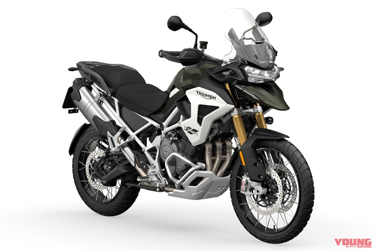 |ビッグ3気筒アドベンチャー、トライアンフ「タイガー1200」がフルモデルチェンジして4月発売
