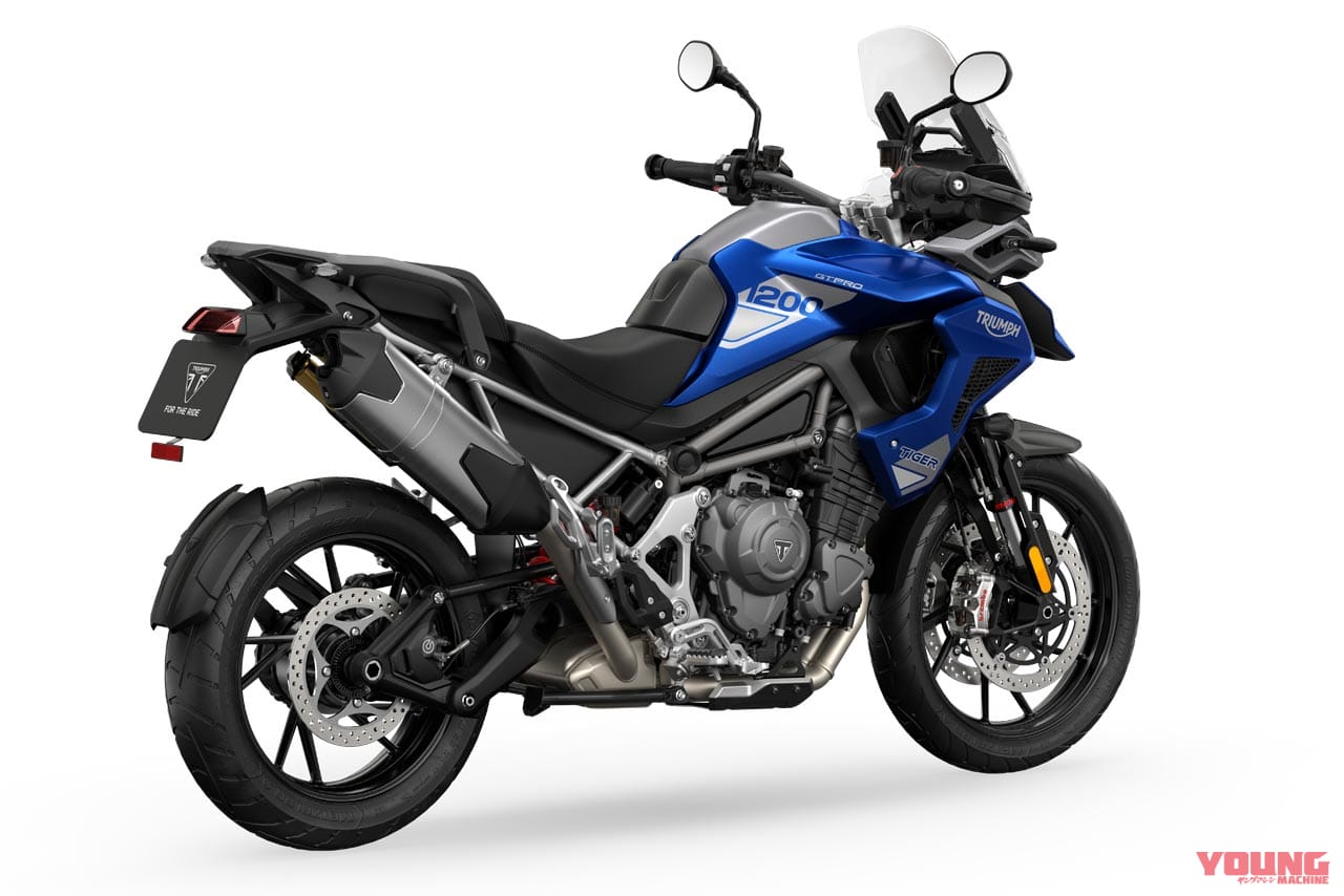 |ビッグ3気筒アドベンチャー、トライアンフ「タイガー1200」がフルモデルチェンジして4月発売