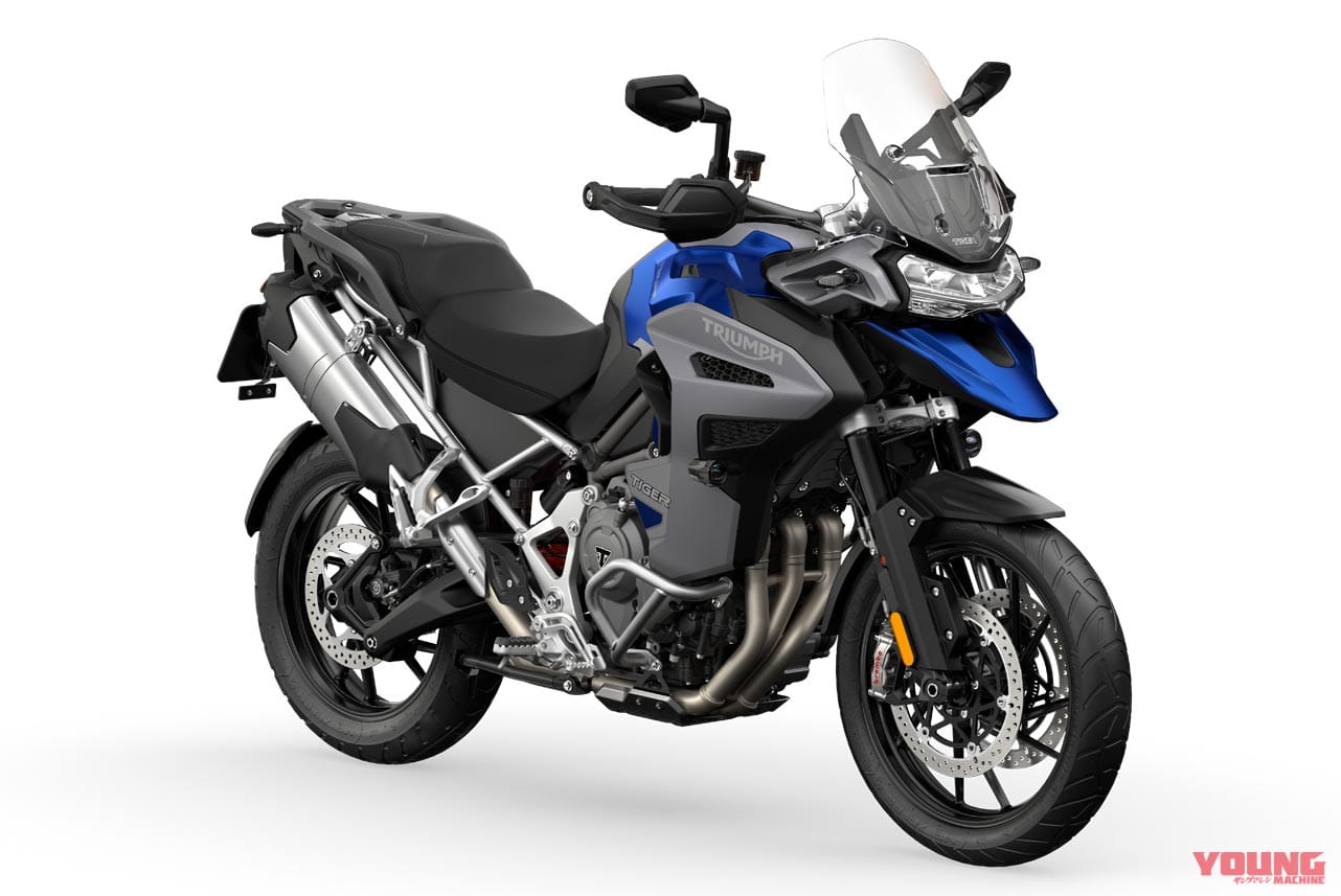 |ビッグ3気筒アドベンチャー、トライアンフ「タイガー1200」がフルモデルチェンジして4月発売