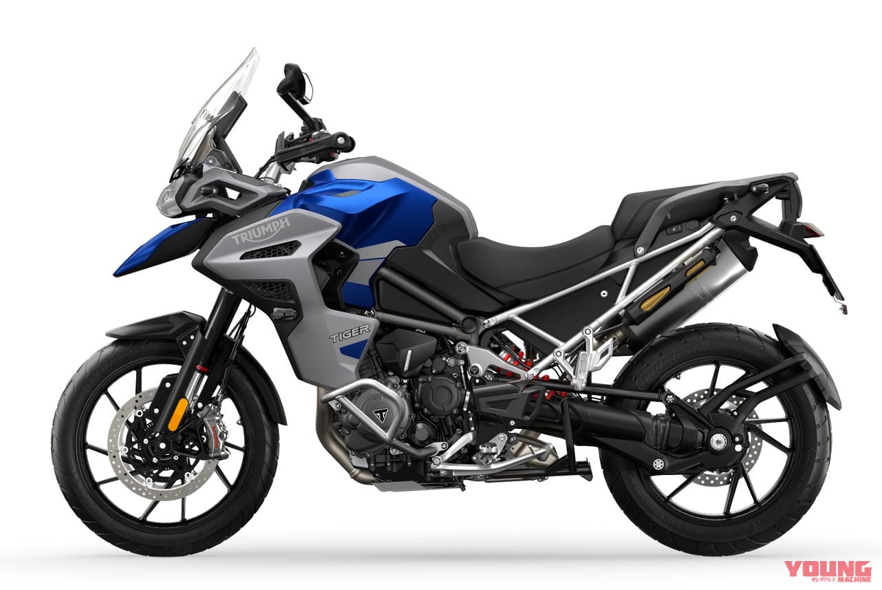 |ビッグ3気筒アドベンチャー、トライアンフ「タイガー1200」がフルモデルチェンジして4月発売