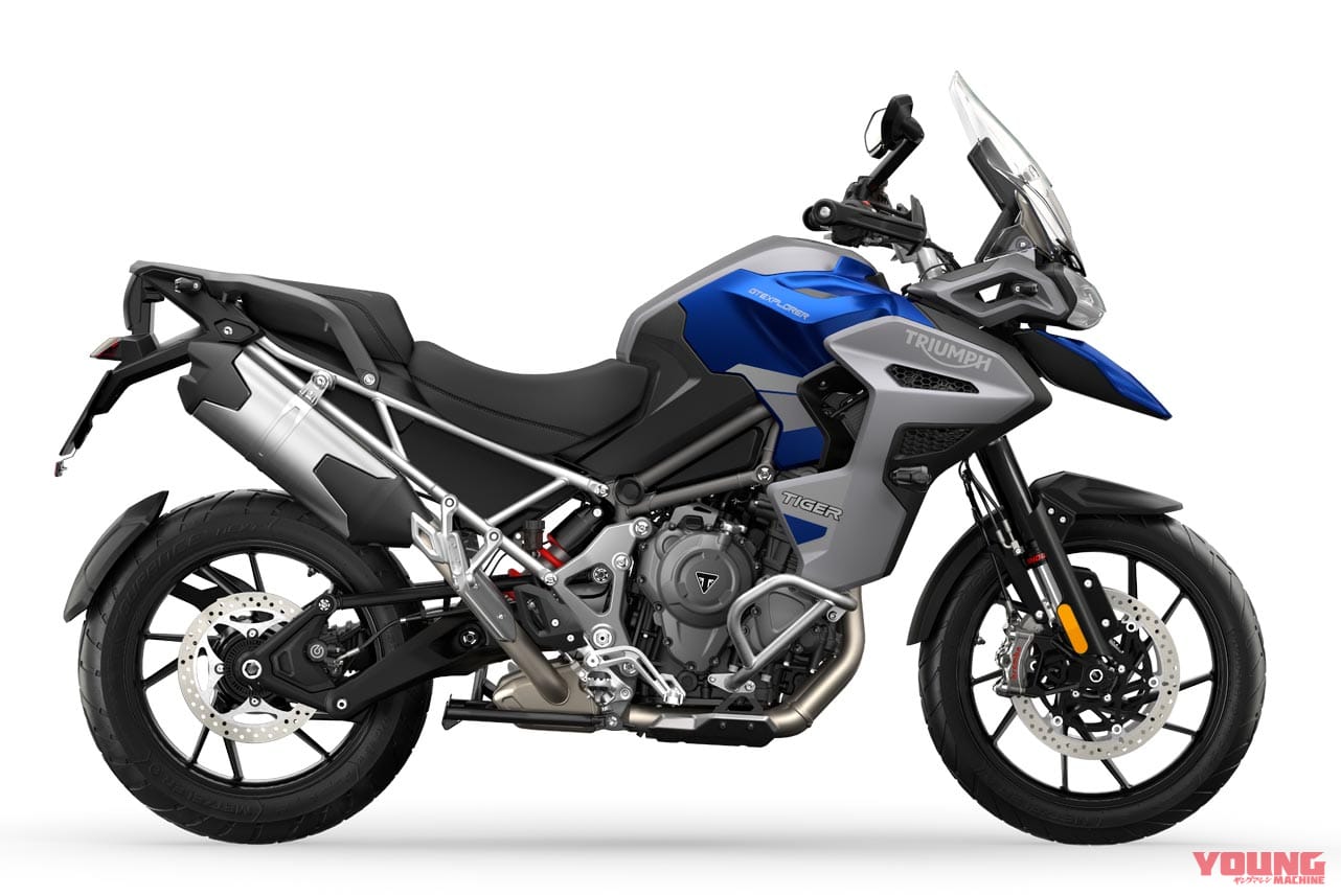 |ビッグ3気筒アドベンチャー、トライアンフ「タイガー1200」がフルモデルチェンジして4月発売