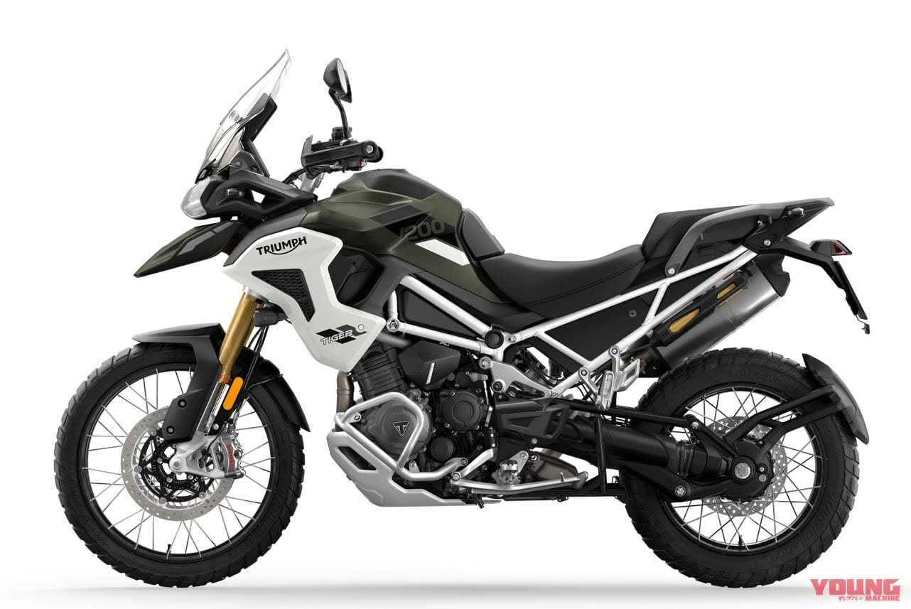 |ビッグ3気筒アドベンチャー、トライアンフ「タイガー1200」がフルモデルチェンジして4月発売