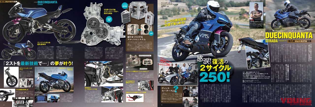 ヤングマシン2022年3月号【1/24発売】|50周年の新Z特報/ホンダスクープ連弾!! ヤングマシン2022年3月号は1/24発売【復活の2スト250】