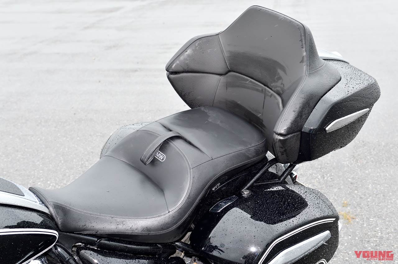 BMW R18トランスコンチネンタル|シート|BMW R18トランスコンチネンタル試乗インプレッション【長旅が似合う超快適クルーザー】