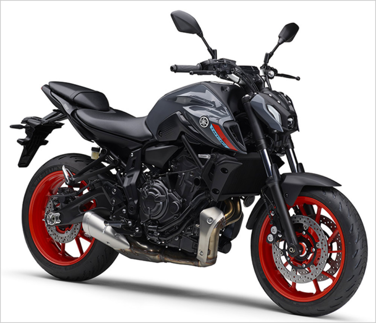 ヤマハMT-07ABS|カラーリング|ヤマハMT-07試乗インプレッション【ユーロ5適合の新型、秀逸なバランスは健在】