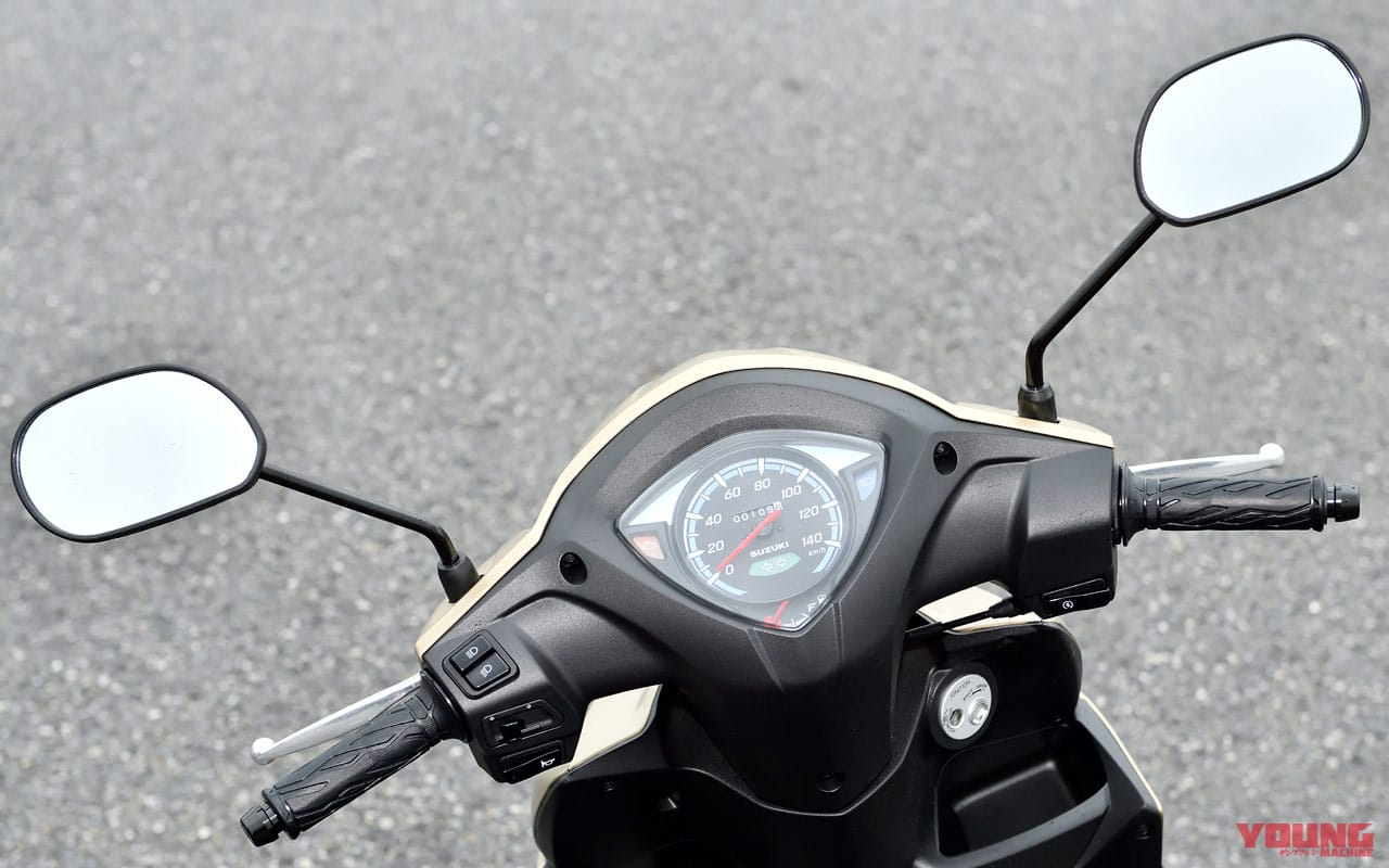 |スズキ アドレス110スペシャルエディション試乗インプレッション【バランス良好。雨でも恐くない】