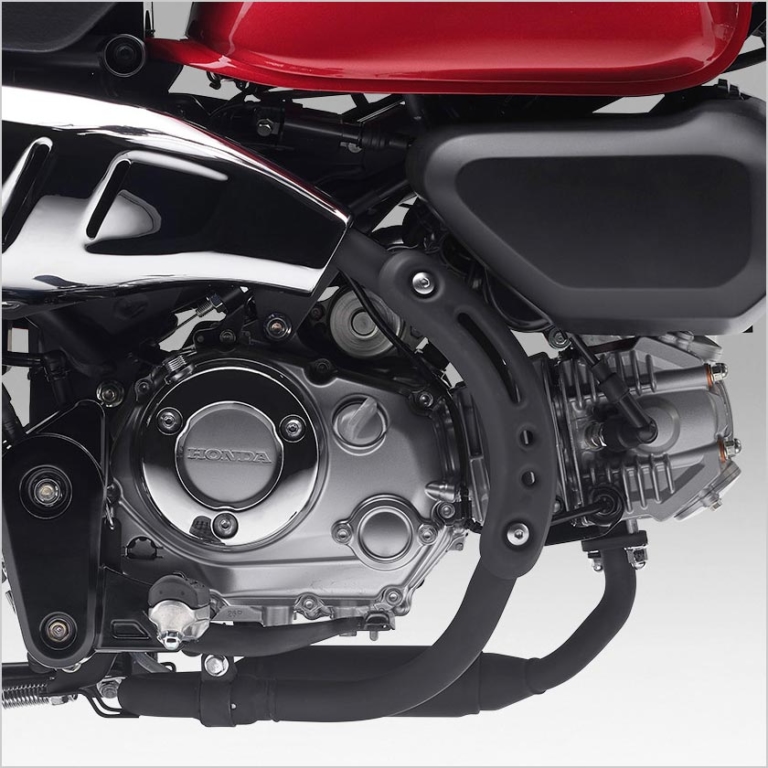 ホンダ モンキー125|エンジン|ホンダ新型モンキー125&スーパーカブC125インプレッション【車両比較編:新規制対応モデルチェンジ】