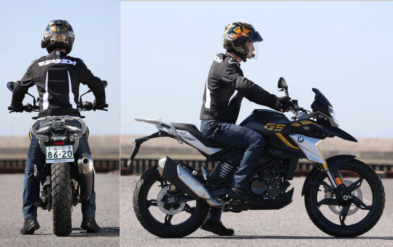 ’21 BMW G310GS|ライディングポジション|’21 BMW G310GS試乗インプレッション【規制クリア後もGSらしさ健在のスモールアドベンチャー】