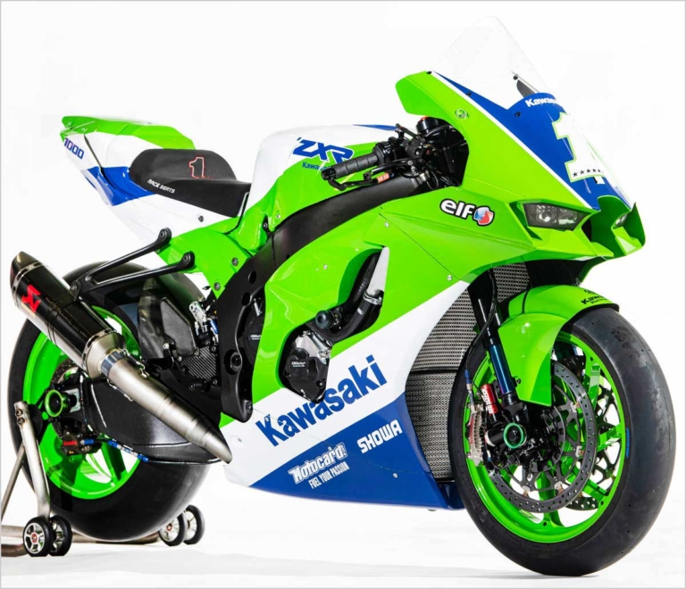 カワサキ ニンジャZX-10RR 川崎重工125周年記念KRTスペシャル|令和に蘇る懐かしカラー! 昭和レプリカ復刻ブーム到来の予感