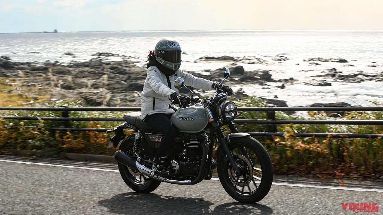 ホンダ GB350S|岡崎静夏|試乗インプレッション|岡崎静夏のホンダGB350S試乗インプレッション【公道を楽しむにはピッタリ。絶妙な”ちょいスポーティー”】