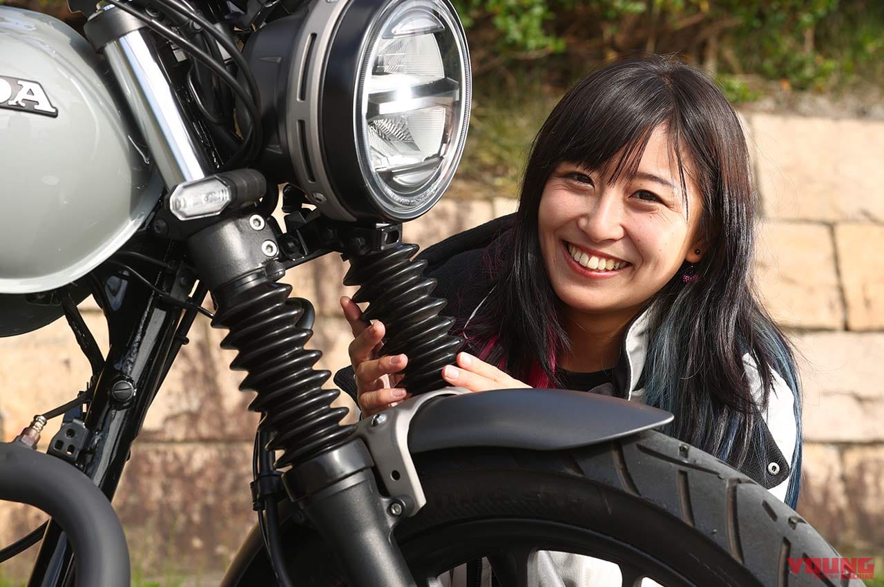|岡崎静夏のホンダGB350S試乗インプレッション【公道を楽しむにはピッタリ。絶妙な”ちょいスポーティー”】