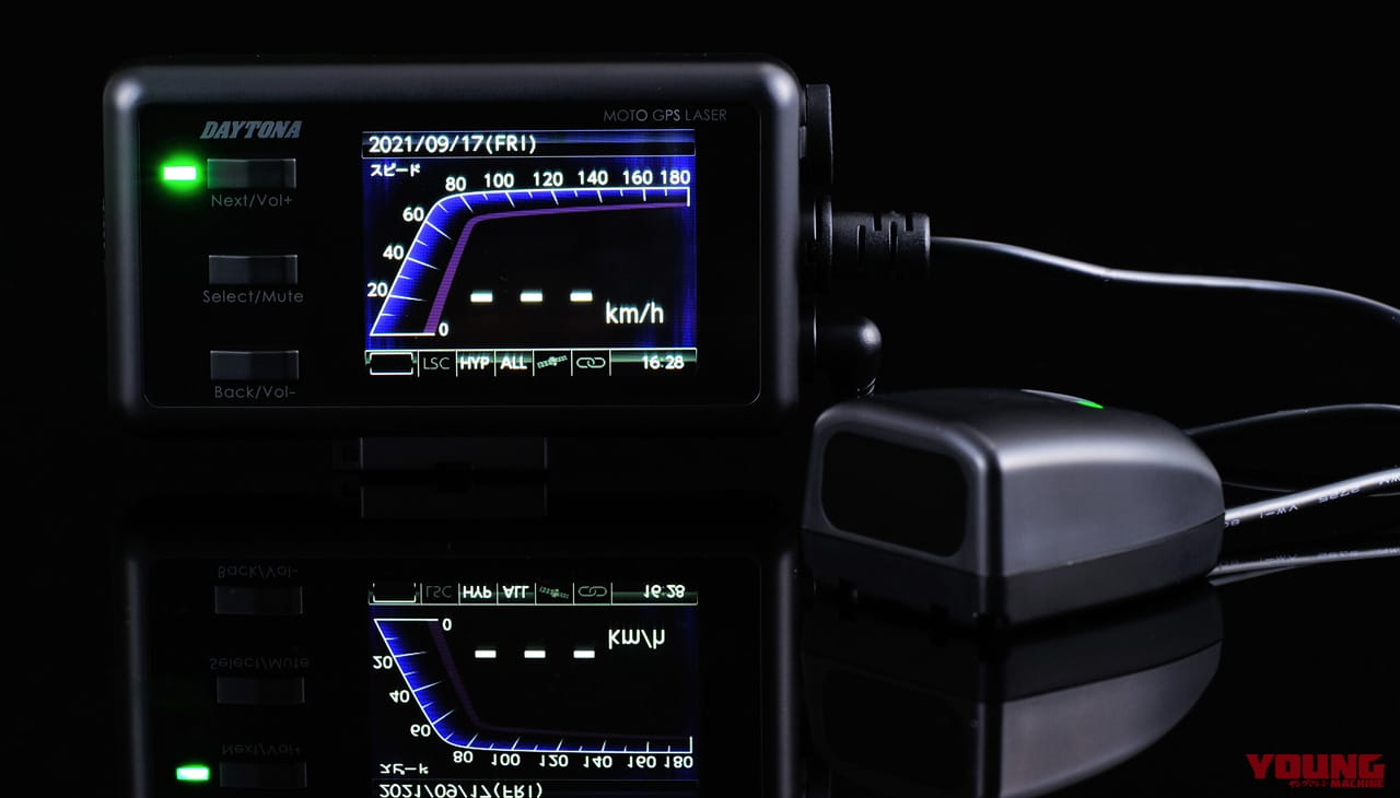 デイトナ モトジーピーエスレーザー|ヤンマシ的ホットアイテムピックアップ×12選〈SHOEI ネオテックIIジョーント/Kabutoリュウキフィール etc.〉