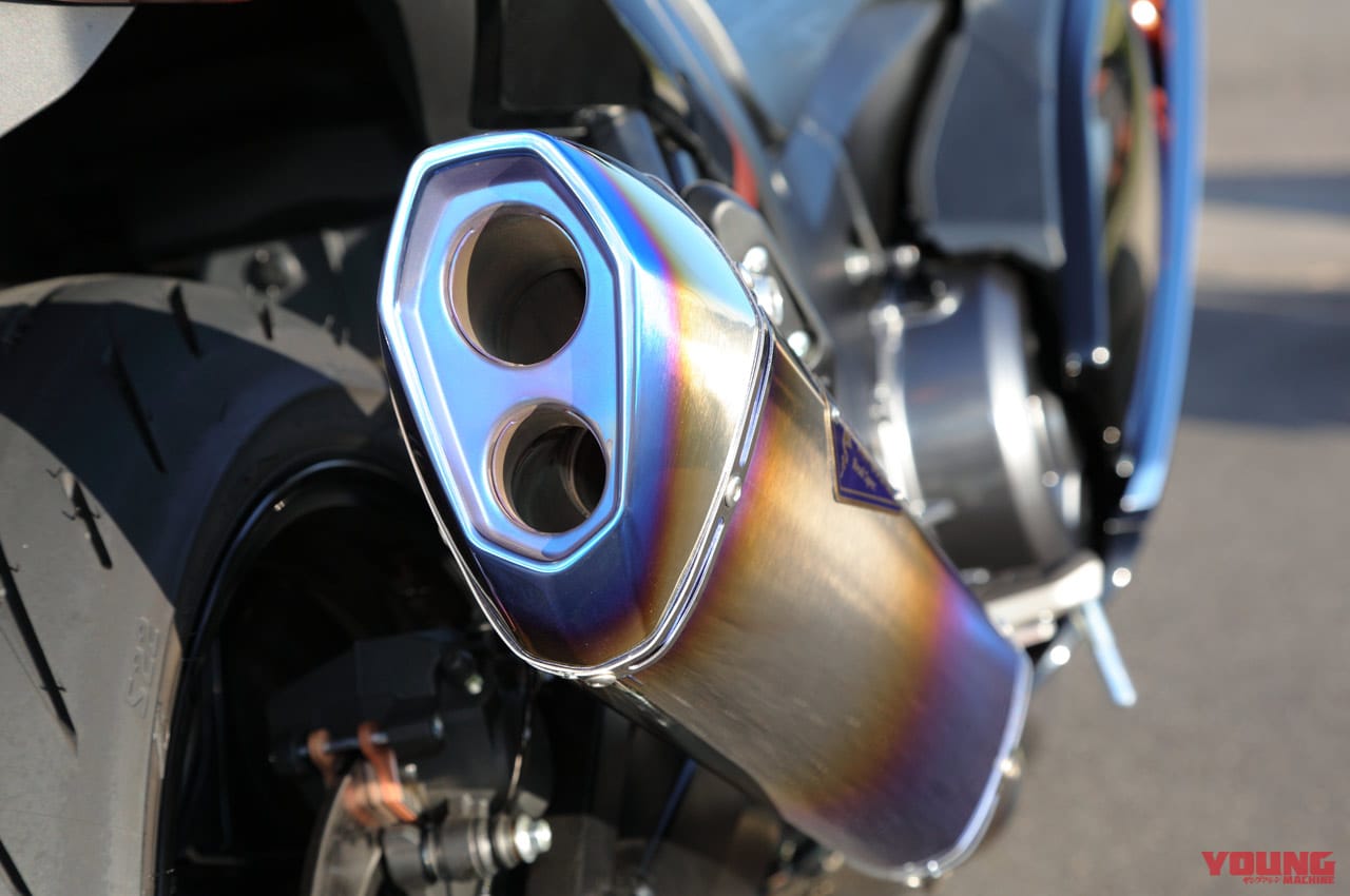 |ハヤブサ専用軽量チタンフルエキゾースト「GTスペック」登場〈アールズギア〉