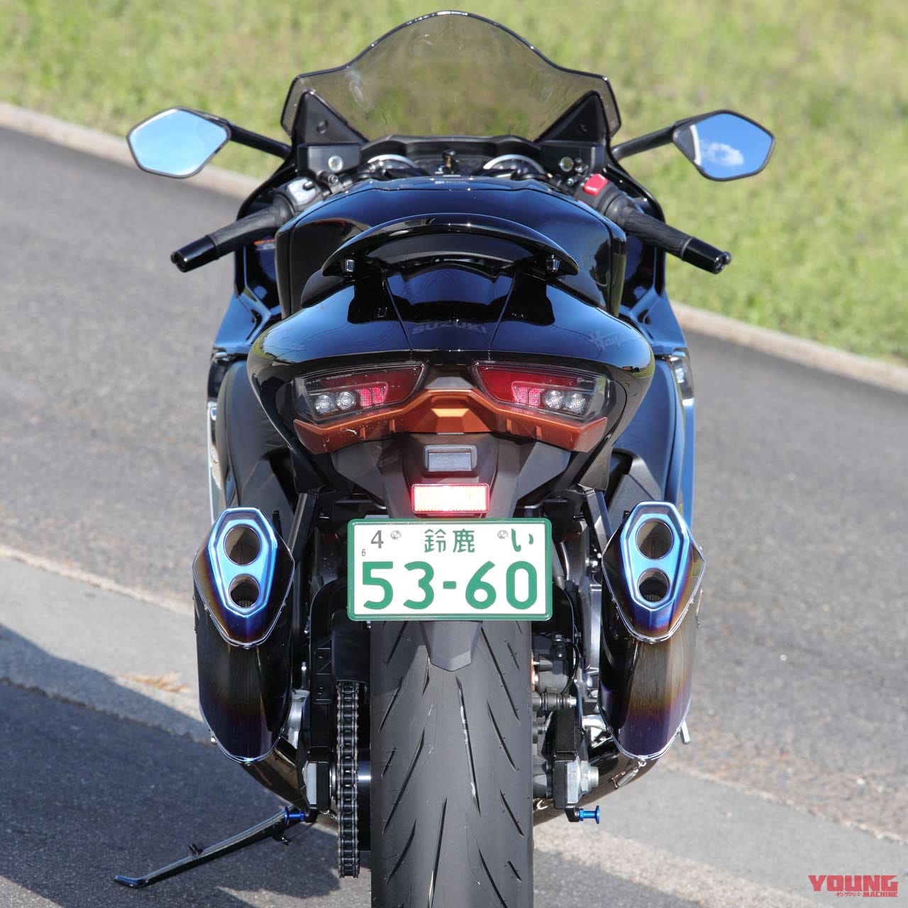 |ハヤブサ専用軽量チタンフルエキゾースト「GTスペック」登場〈アールズギア〉