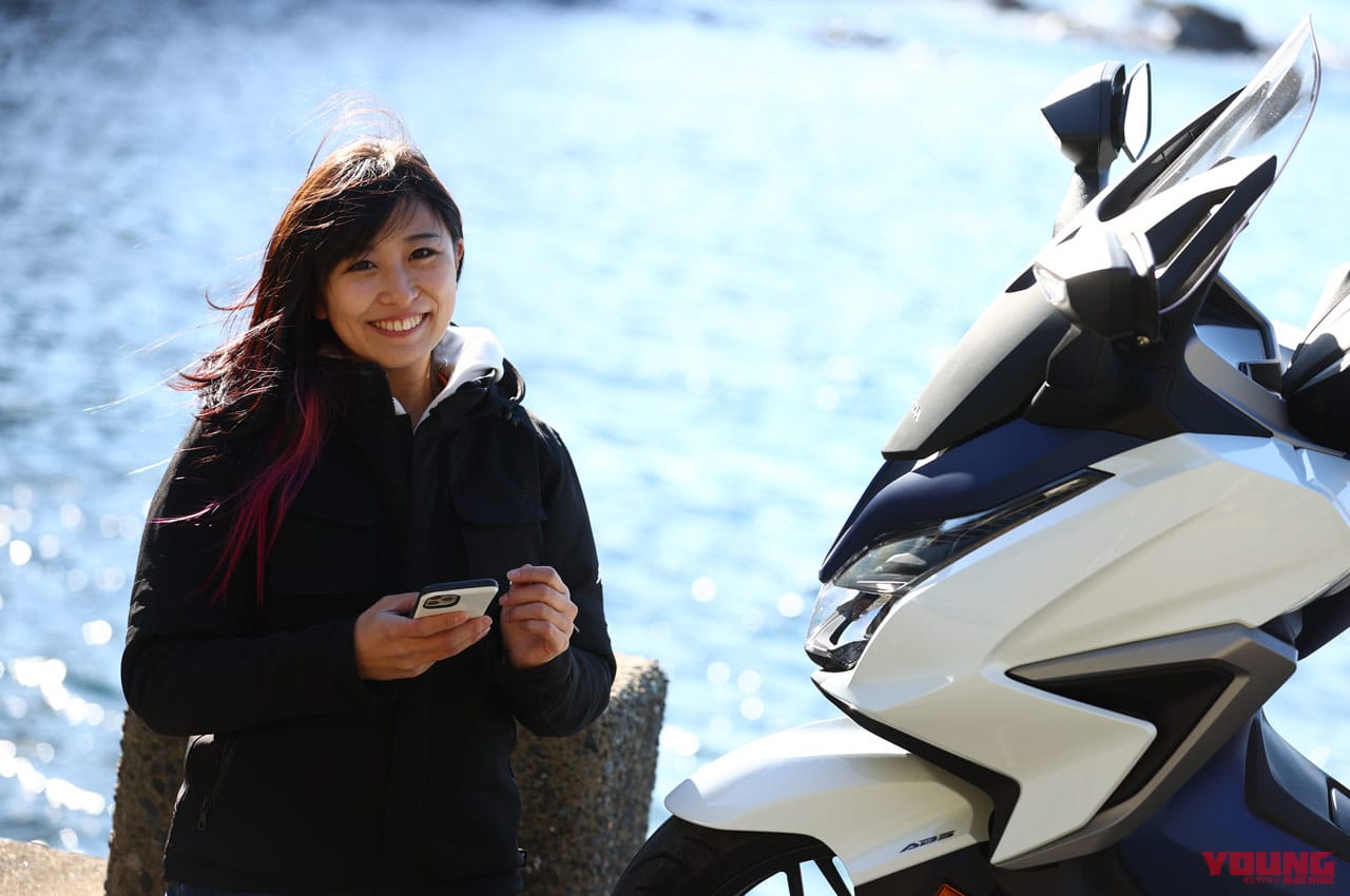 ‘21 ホンダ フォルツァ|岡崎静夏|試乗インプレッション|岡崎静夏のホンダ フォルツァ試乗インプレ【こんな世界もあったんだ! 走りが楽しめるスクーター】