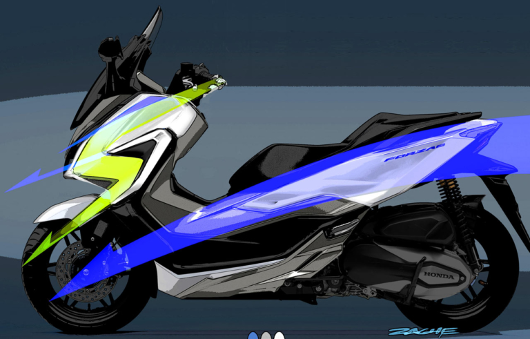 ‘21 ホンダ フォルツァ|スタイリング|ホンダ フォルツァ写真解説【スポーティーデザインの250ccフルサイズスクーター】