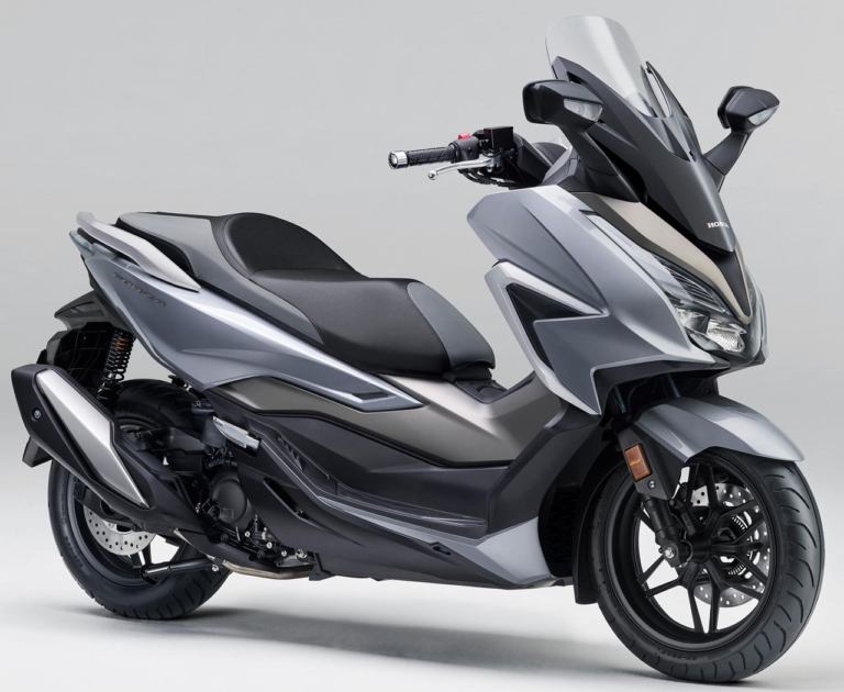 ‘21 ホンダ フォルツァ|インディーグレーメタリック|ホンダ フォルツァ写真解説【スポーティーデザインの250ccフルサイズスクーター】