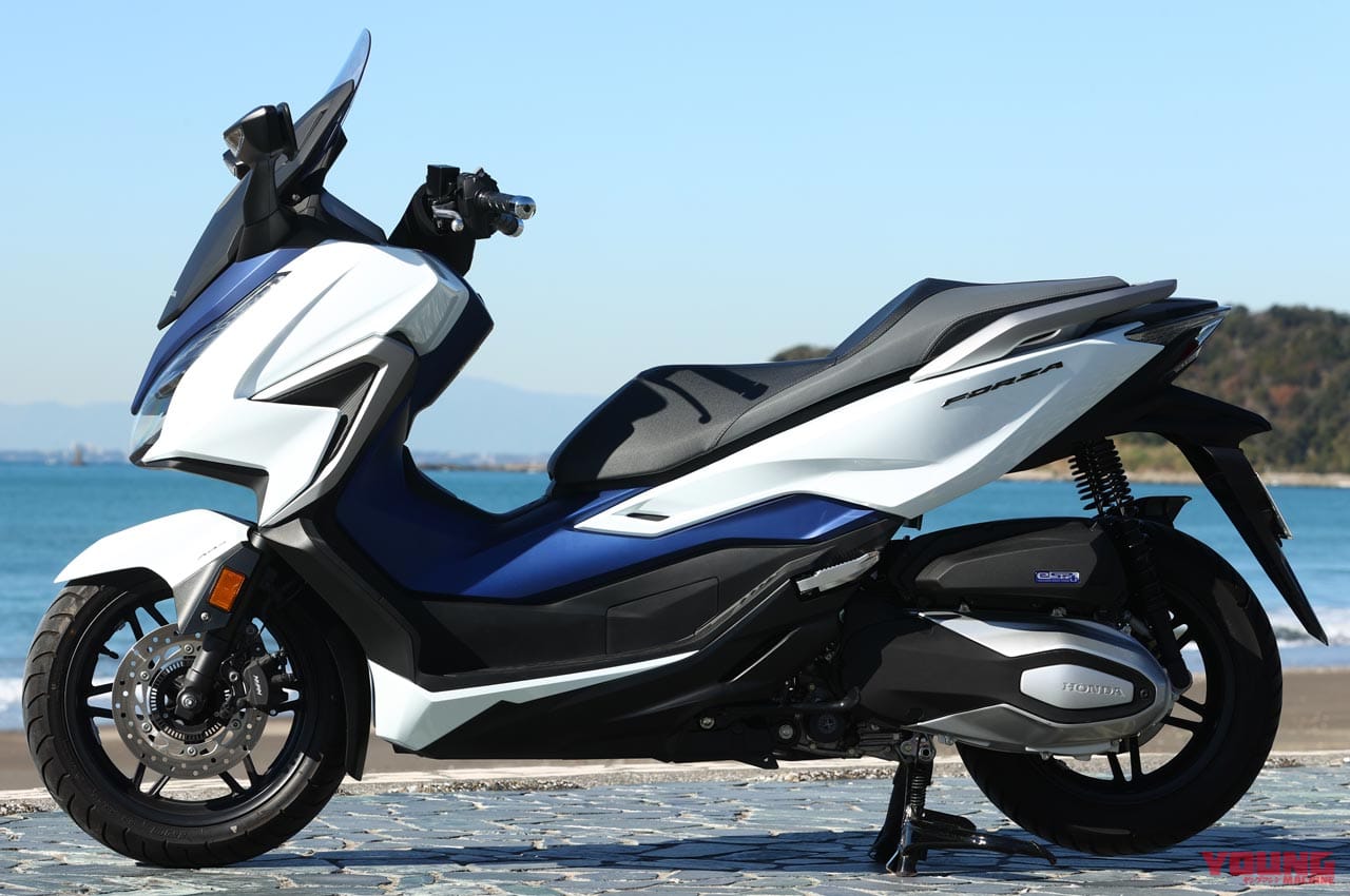 ホンダ フォルツァ写真解説 スポーティーデザインの250ccフルサイズスクーター Webヤングマシン 新車バイクニュース ホンダ フォルツァ写真解説 スポーティーデザインの250ccフルサイズスクーター Webヤングマシン 新車バイクニュース