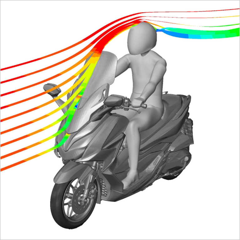 ‘21 ホンダ フォルツァ|電動式可変スクリーン|ハイ|ホンダ フォルツァ写真解説【スポーティーデザインの250ccフルサイズスクーター】