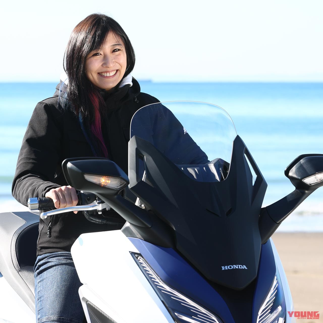 |ホンダ フォルツァ写真解説【スポーティーデザインの250ccフルサイズスクーター】