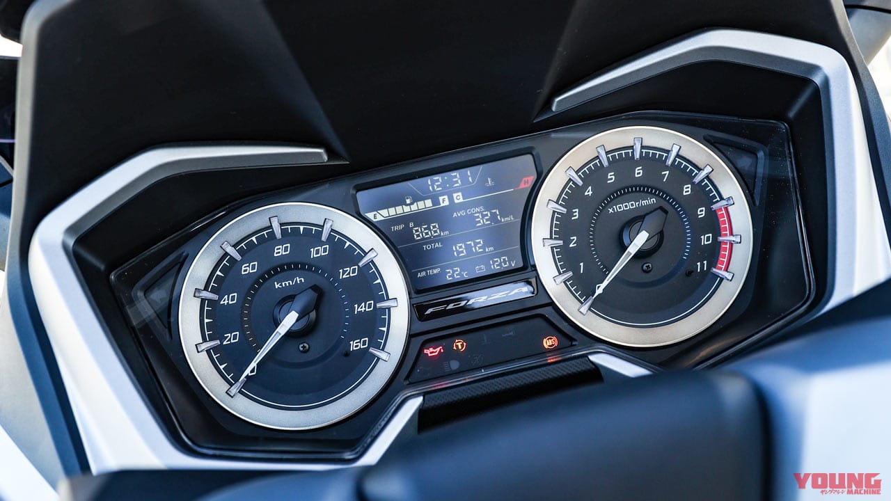 |ホンダ フォルツァ写真解説【スポーティーデザインの250ccフルサイズスクーター】