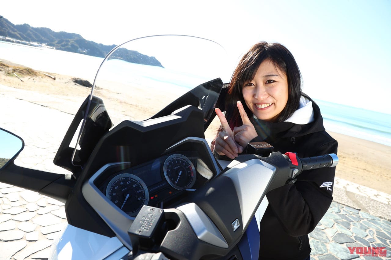 |岡崎静夏のホンダ フォルツァ試乗インプレ【こんな世界もあったんだ! 走りが楽しめるスクーター】