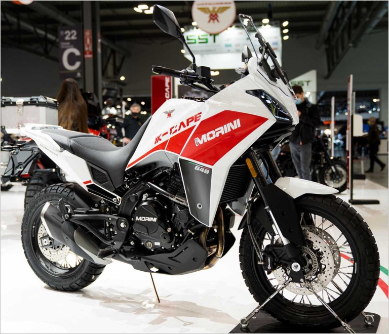 モトモリーニ エクスケイプ|EICMA2021現地レポート注目小ネタ×12選〈ミラノ国際モーターサイクルショー〉