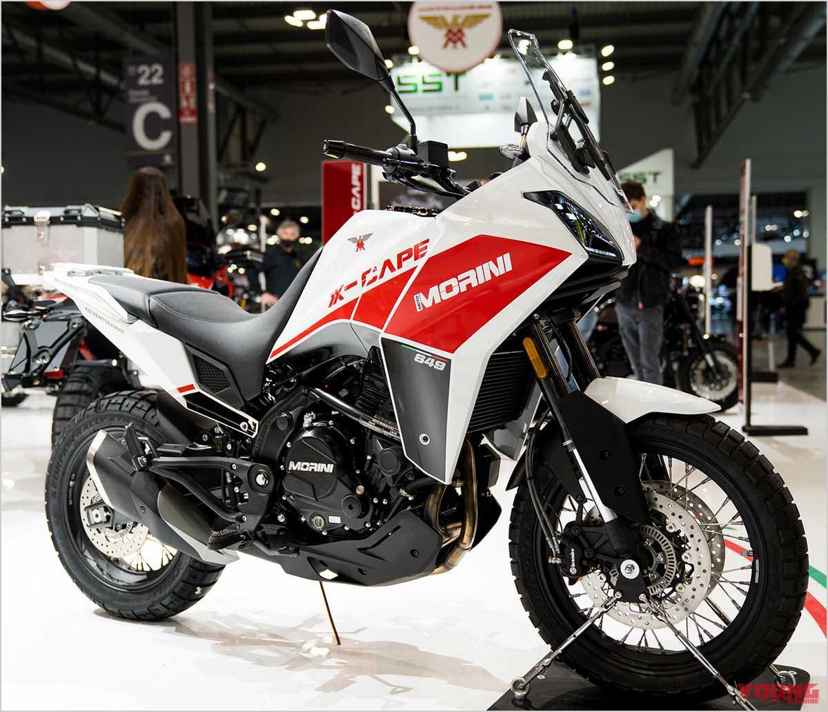 モトモリーニ エクスケイプ|EICMA2021現地レポート注目小ネタ×12選〈ミラノ国際モーターサイクルショー〉