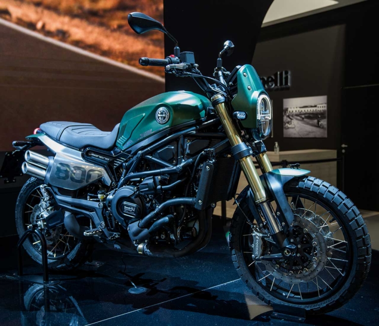 ベネリ レオンチーノ800トレイル|中国勢の快進撃! EICMA 2021現地レポート【デザイン完成度UP&欧州ブランドとの提携に勢いアリ】