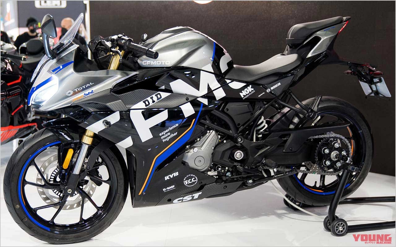CFモト 300SR|中国勢の快進撃! EICMA 2021現地レポート【デザイン完成度UP&欧州ブランドとの提携に勢いアリ】