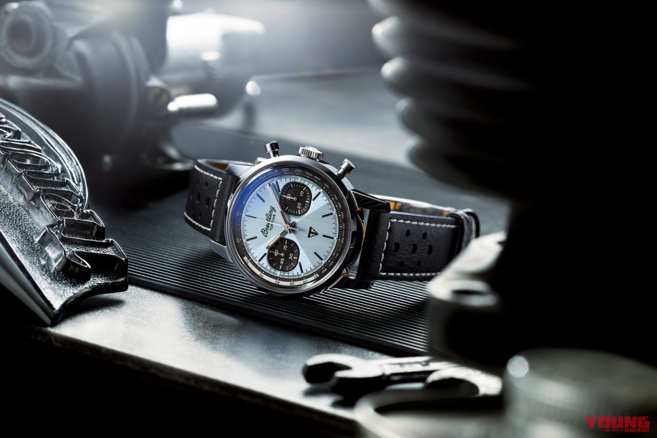 BREITLING TOP TIMEトライアンフ クロノグラフ|世界限定270台のトライアンフ「スピードツイン ブライトリング限定車」スイスの老舗時計メーカーとコラボ