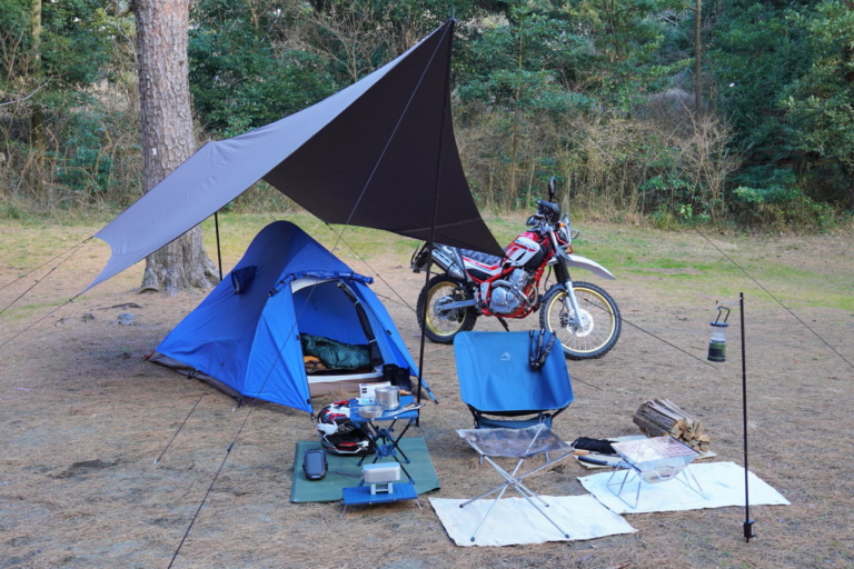 ワークマン|キャンプ|【発売記念】ワークマンで買えるモノ縛り! キャンプツーリングしてみた【スターティングキット】