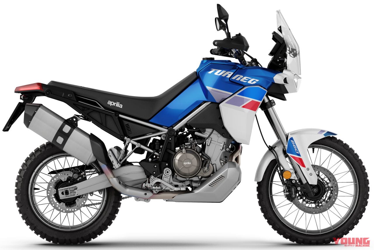 2022 APRILIA TUAREG 660|インダコターゲルマスト|アプリリア トゥアレグ660〈いま国内で買える新型バイクカタログ | 大型二輪 (750〜401cc)〉