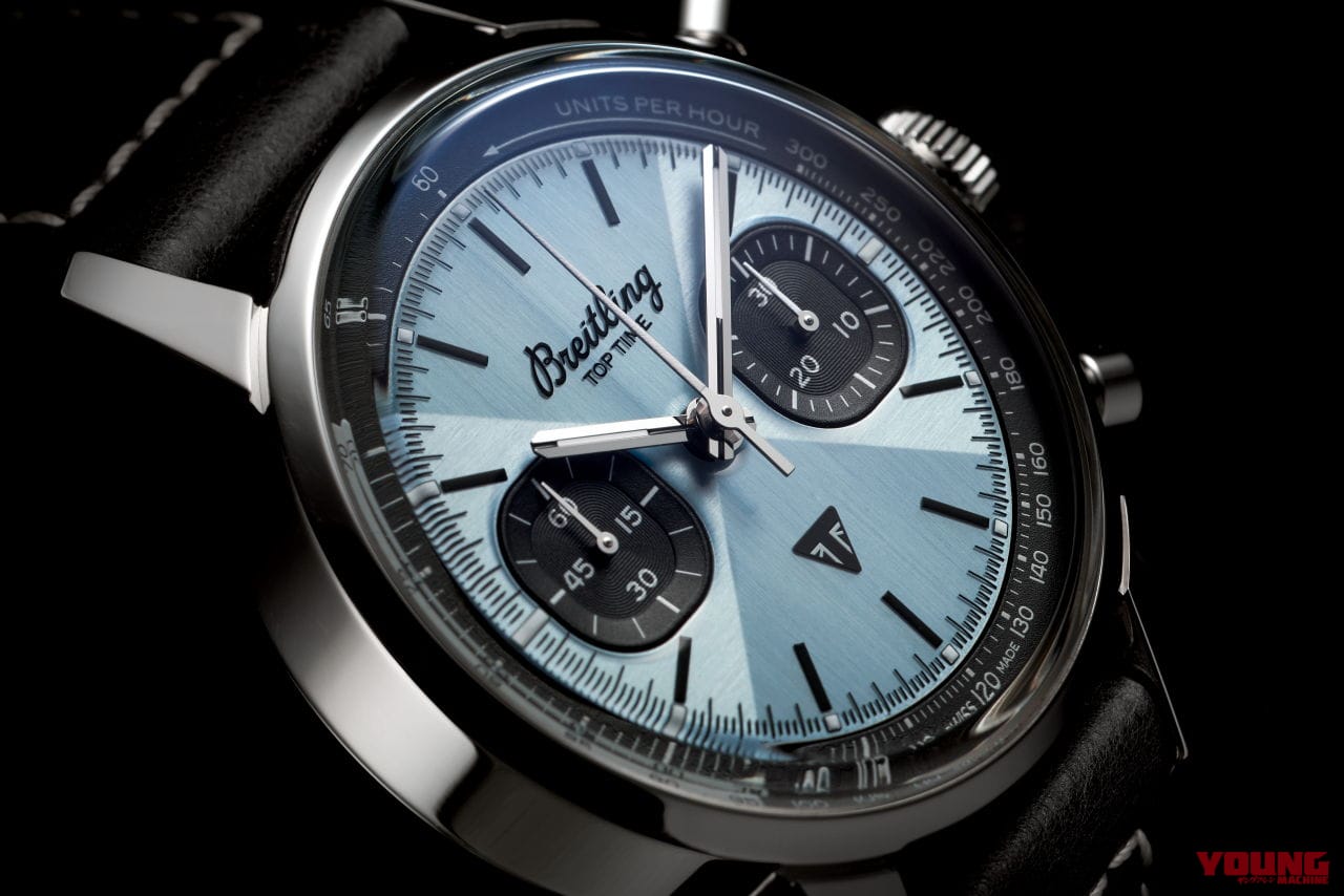 BREITLING TOP TIMEトライアンフ クロノグラフ|世界限定270台のトライアンフ「スピードツイン ブライトリング限定車」スイスの老舗時計メーカーとコラボ