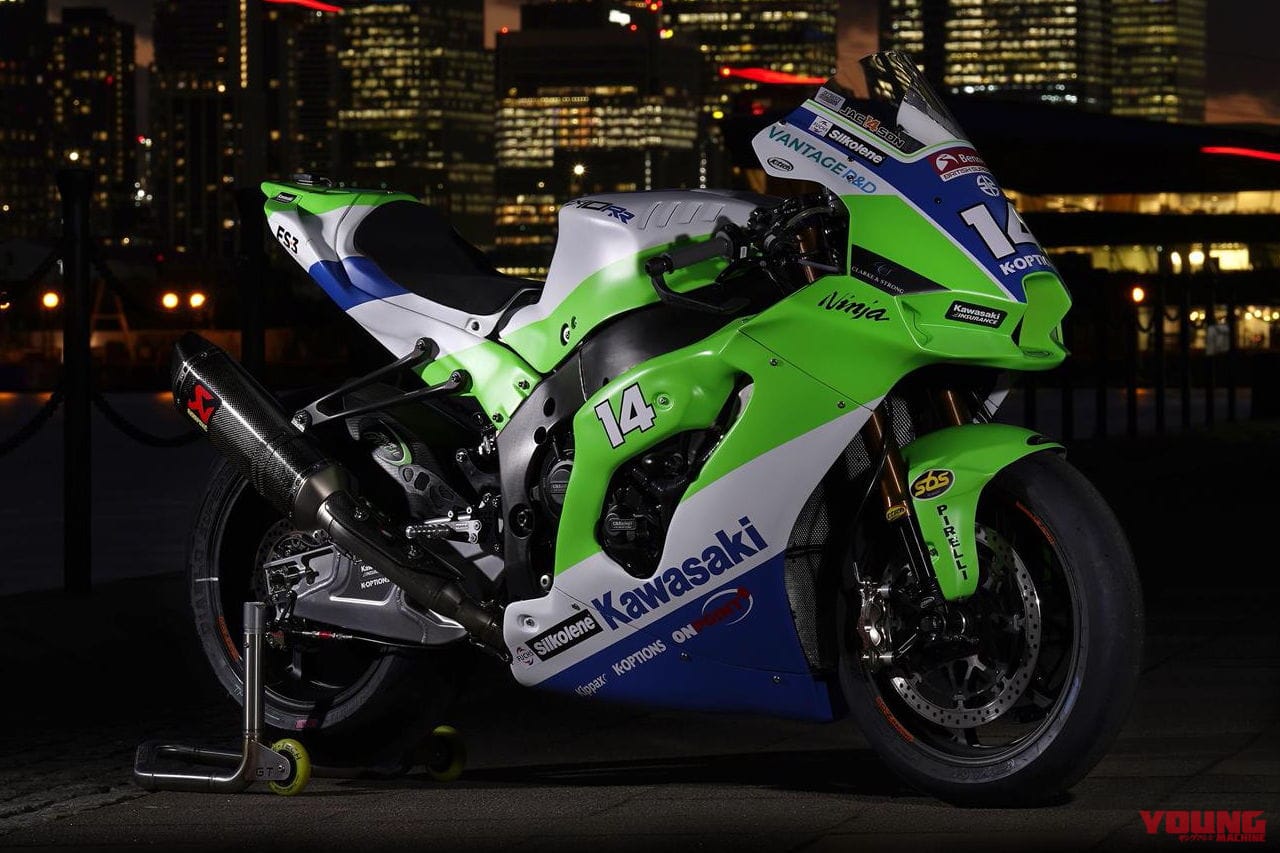 FS-3 Racing Kawasaki Team|英国スーパーバイク FS-3レーシングカワサキチームがZXR750カラーのZX-10RRを公開!