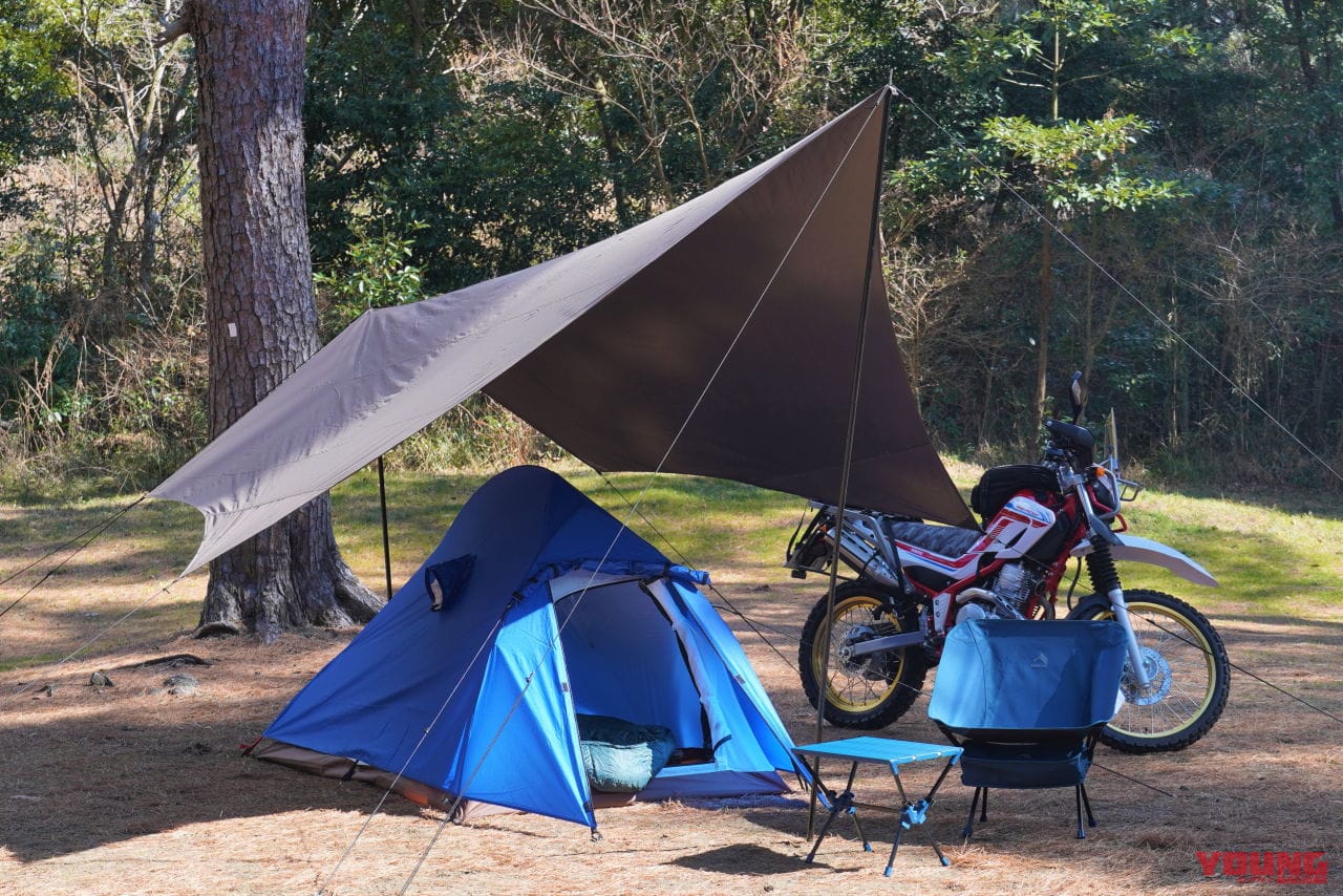 ワークマン|キャンプ|【発売記念】ワークマンで買えるモノ縛り! キャンプツーリングしてみた【スターティングキット】