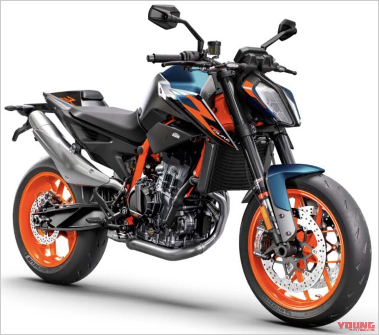 KTM ['22後期新型バイクカタログ]：中免SSの2モデルがフルチェン