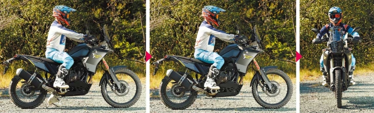 ヤマハ テネレ700|シッティングポジション|林道ビギナー向けライディングテクニック〈内山裕太郎のチビテク講座|前編〉