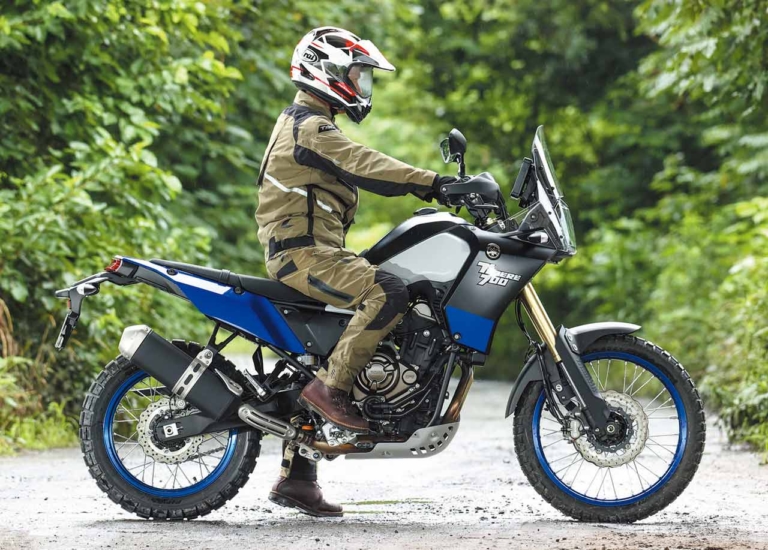 ヤマハ テネレ700|足着き|林道ビギナー向けライディングテクニック〈内山裕太郎のチビテク講座|前編〉