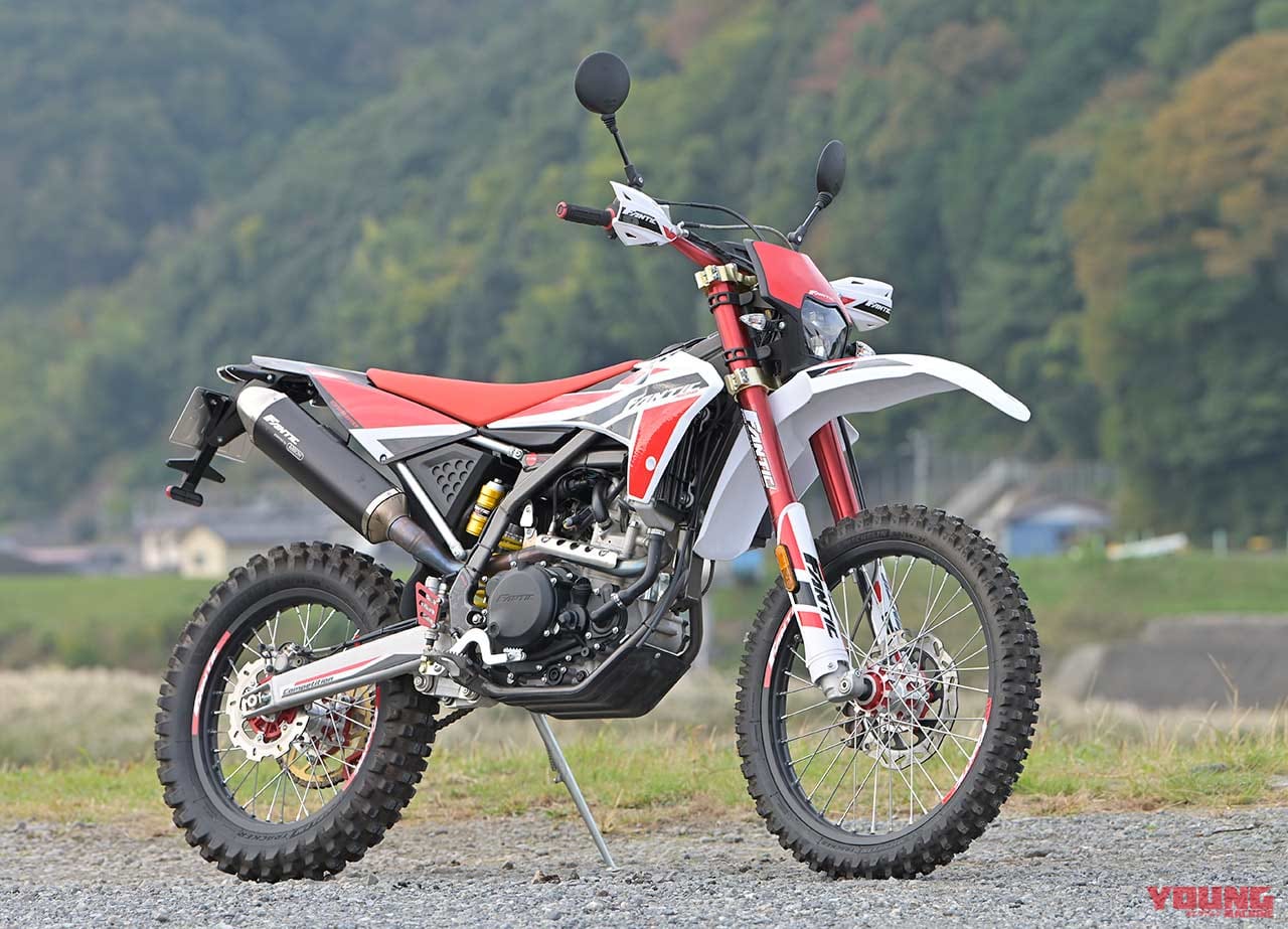 FANTIC XEF250 Trail|諸元|ファンティックXEFシリーズを林道で乗り比べ〈抜群の軽さと扱いやすさ〉