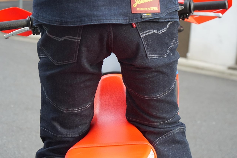 marukawa|EDWIN|Jeanism|ライダースパンツ|老舗ブランドが手がけた革新的バイクデニムウエア「ジーニズム」【マルカワ×エドウィン コラボ】