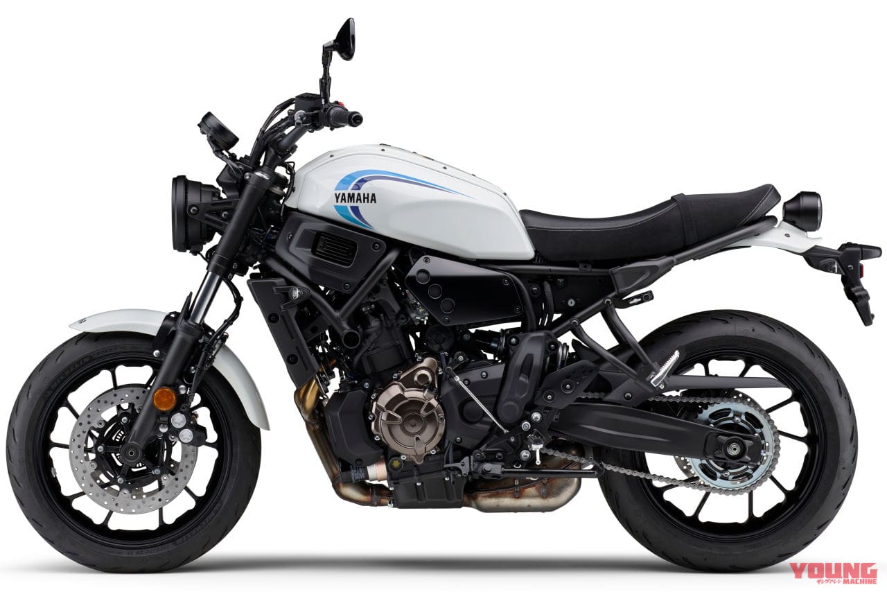 |ヤマハ「XSR700」2023年モデル発売! RZ250/350カラーを継承し価格改定