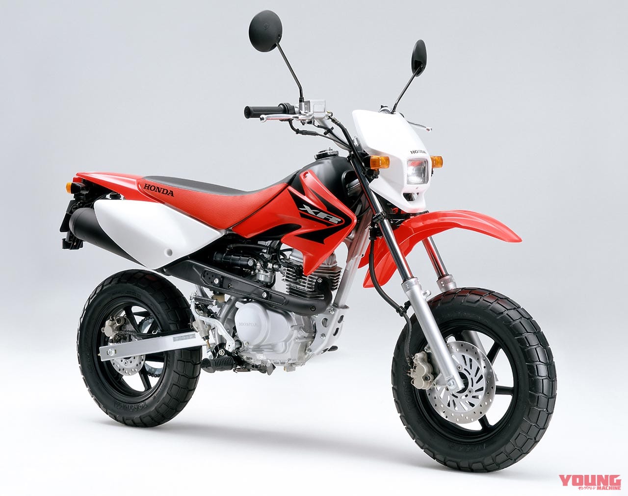 Honda XR50Motard|最高のユーティリティープレイヤー!? スーパーモタードモデル×厳選5台【愛と青春のオフロードバイクを振り返る】