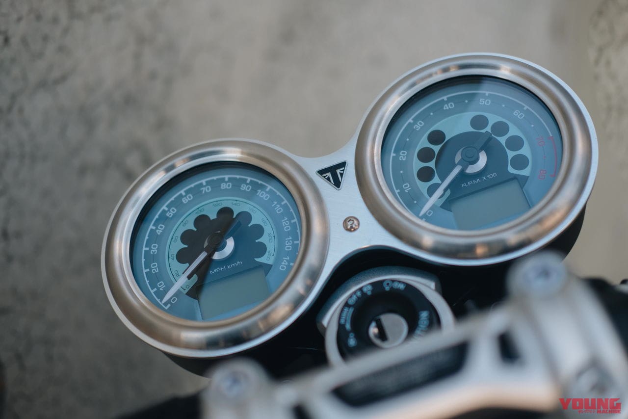 TRIUMPH SPEED TWIN BREITLING 限定モデル|世界限定270台のトライアンフ「スピードツイン ブライトリング限定車」スイスの老舗時計メーカーとコラボ