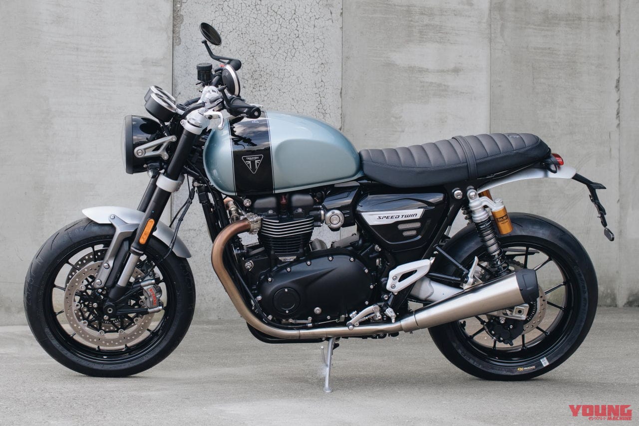 TRIUMPH SPEED TWIN BREITLING 限定モデル|世界限定270台のトライアンフ「スピードツイン ブライトリング限定車」スイスの老舗時計メーカーとコラボ