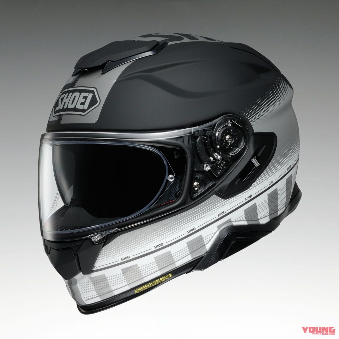 【SHOEI GT-Air II TESSERACT】|受注限定、SHOEI「GT-Air II テセラクト」登場! 左右非対称グラフィックのインナーバイザー付きフルフェイス