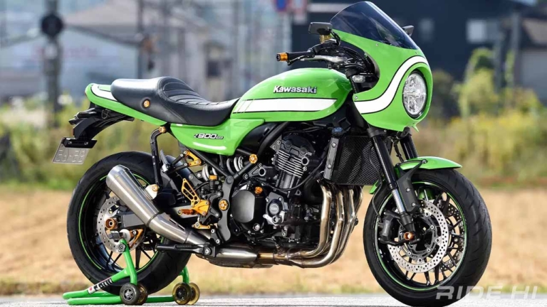 ベビーフェイス×Z900RS/CAFE】ステップキットをはじめとした機能パーツ