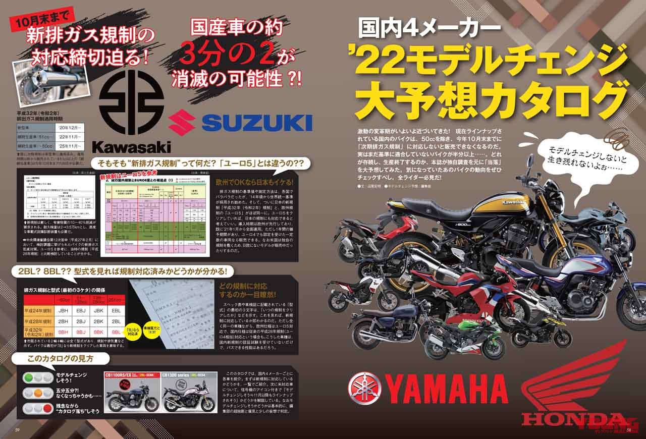 |目撃、ニンジャZX-4R!! 蘇るCBX400Fだと!? ヤングマシン2022年4月号は2/24発売【50周年Zのすべて】