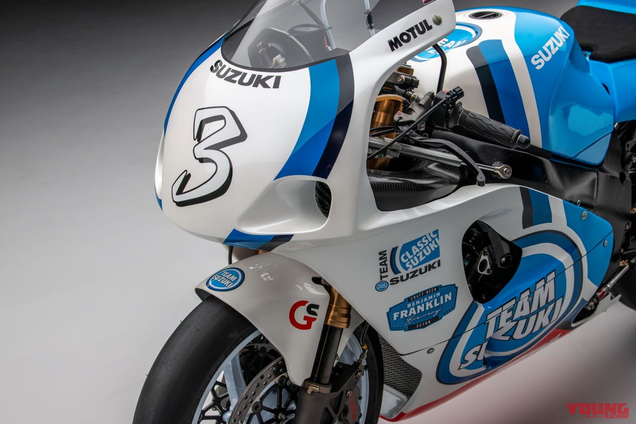 TEAM CLASSIC SUZUKI GSX-R750 SRAD RACER|チームクラシックスズキが「GSX-R750 SRAD RACER」を発表、2022年はイベントレースで走る!