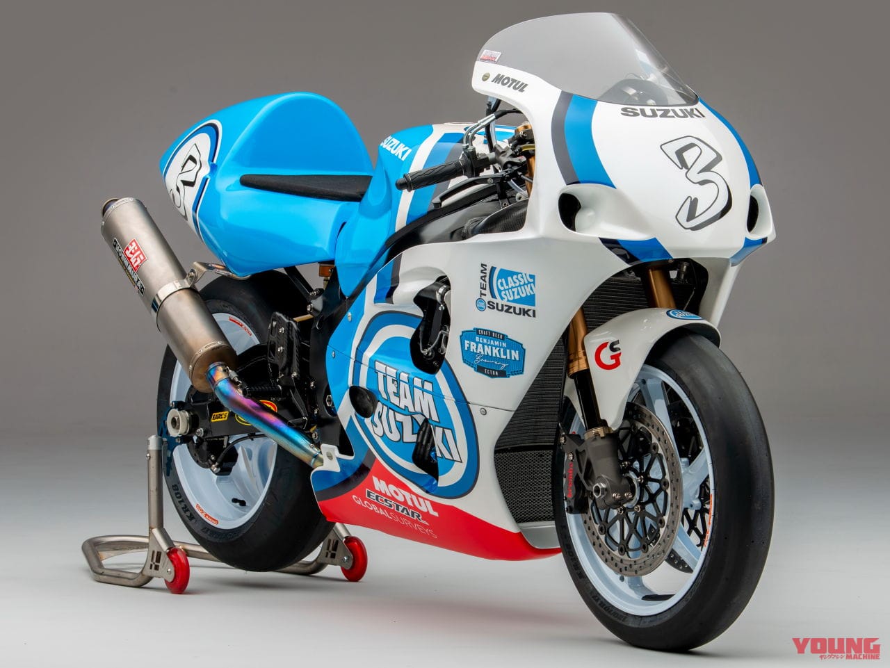 TEAM CLASSIC SUZUKI GSX-R750 SRAD RACER|チームクラシックスズキが「GSX-R750 SRAD RACER」を発表、2022年はイベントレースで走る!